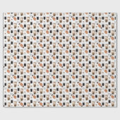 Fika - Kaltbrauenpapier für Kardamom-Buben Geschenkpapier (Flach)