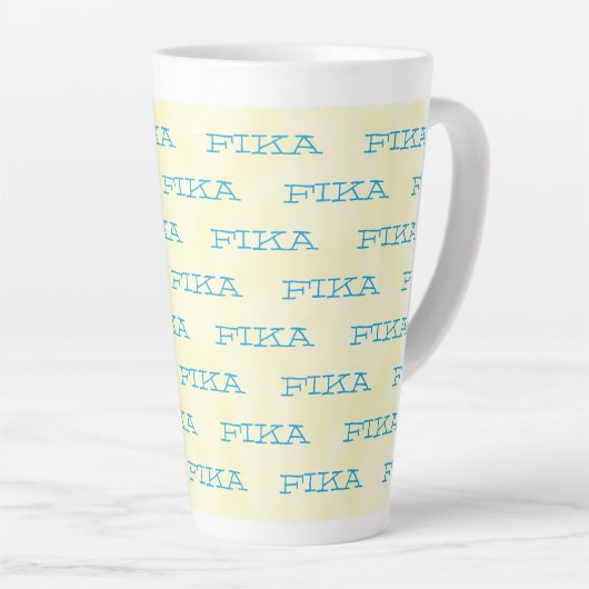 Fika Latte Tasse (Rechte Ecke)
