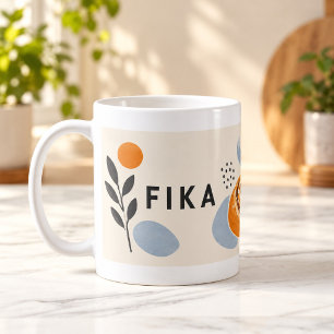 Fika-Pause Skandinavischer Kaffeebecher Kaffeetasse