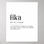 Fika Poster (Vorne)