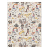 Fika Swedish Coffee Shop Tischtuch Tischdecke (Vorderseite)