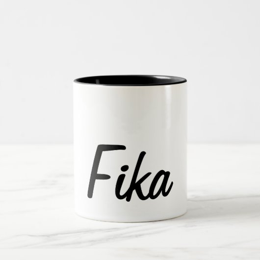 Fika-Tasse Zweifarbige Tasse (Mittel)