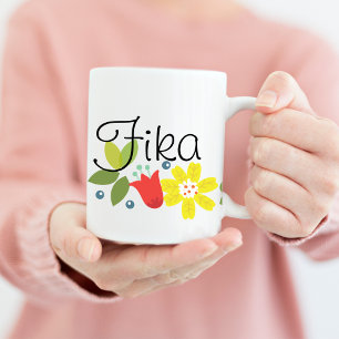 Fika Zeit-Kaffee-Tasse Kaffeetasse