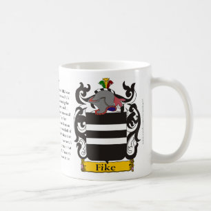 Fike, der Ursprung, die Bedeutung und das Wappen Kaffeetasse