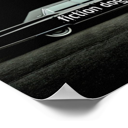 Fiktion-Hunde-Poster Poster (Ecke)