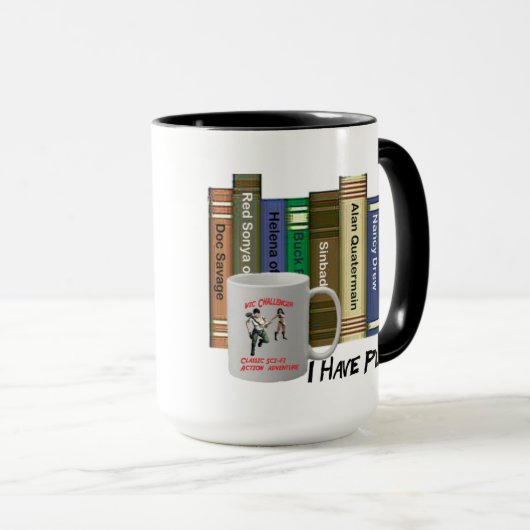 Fiktion mit zwei Tönen Tasse (VorderseiteRechts)