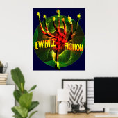 Fiktion Poster (Heimbüro)