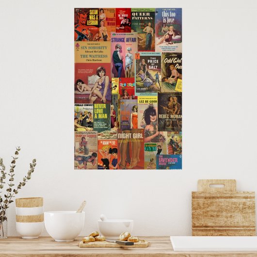 Fiktion Poster (Küche)