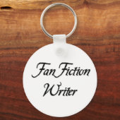 Fiktion-Schriftsteller Schlüsselanhänger (Vorderseite)