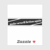 Fiktion wieder herstellen Autoaufkleber Aufkleber (Blatt)