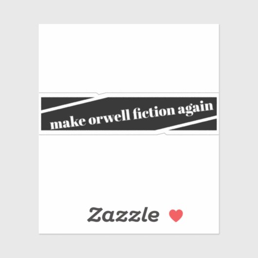 Fiktion wieder herstellen Autoaufkleber Aufkleber (Blatt)