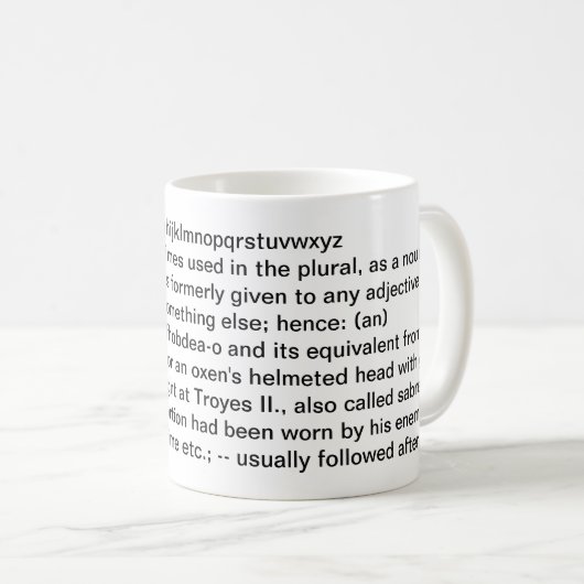 Fiktionäre Tasse (VorderseiteRechts)