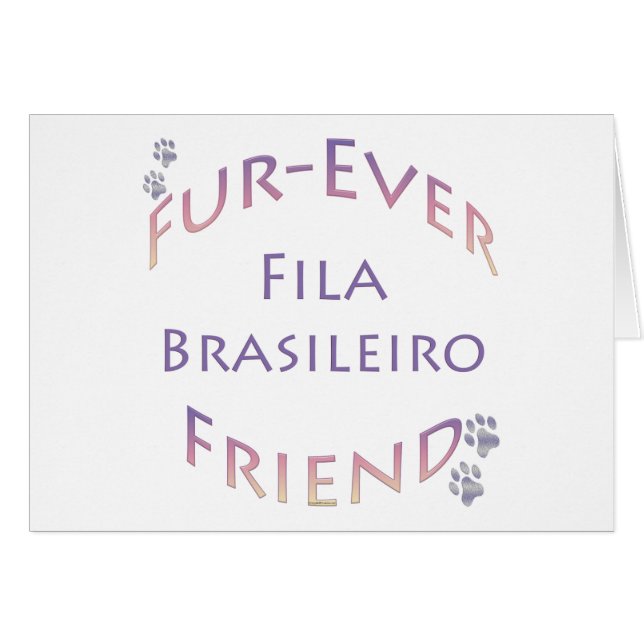 Fila Brasileiro Furever (Vorderseite (Horizontal))