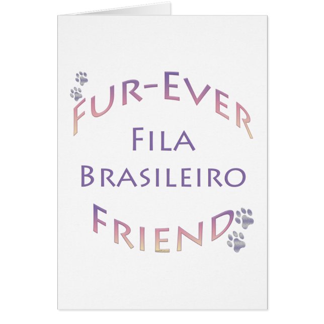 Fila Brasileiro Furever (Vorne)