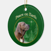 Fila Brasileiro Peace Schlüsselanhänger Keramik Ornament (Links)