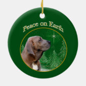 Fila Brasileiro Peace Schlüsselanhänger Keramik Ornament (Hinten)