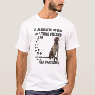 Fila Brasileiro Quote Mama Vater Print, Brasiliani T-Shirt