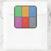 File Cabinets benutzerdefinierte Aufkleber (Tasche)