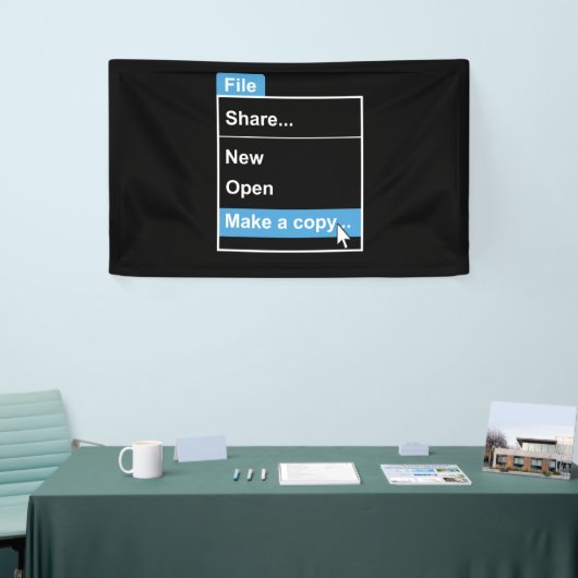File Make a Copy Computer Science Banner (Messeveranstaltung)