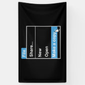 File Make a Copy Computer Science Banner (Vertikal)