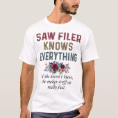 Filer sehen weiß alles T-Shirt