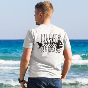 Filet and Release Funny Fishing T-Shirt
