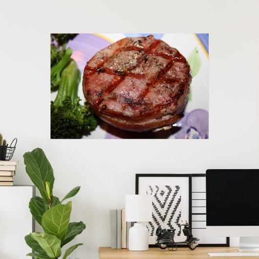 Filet Mignon Poster (Heimbüro)