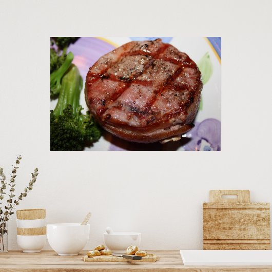 Filet Mignon Poster (Küche)