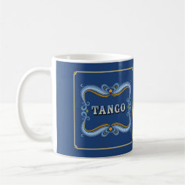 Filete Fileteado Porteño Argentine Tango Kaffeetasse