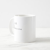 FILF KAFFEETASSE (Vorderseite Links)