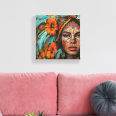 Filha da Terra Leinwanddruck (Insitu (Wohnzimmer))