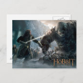 Fili, THORIN OAKENSHIELD™, & Kili Fight Giant Postkarte (Vorne/Hinten)
