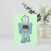 Filia der Roboter Postkarte (Stehend Vorderseite)