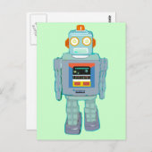 Filia der Roboter Postkarte (Vorne/Hinten)