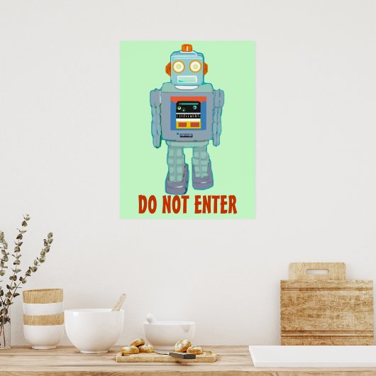 Filia the Robot Poster (Küche)