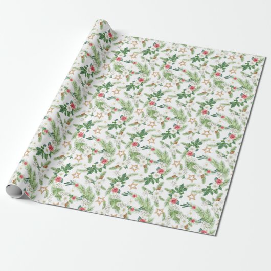 Filiale Mistletoe Geschenkpapier (Ungerollt)