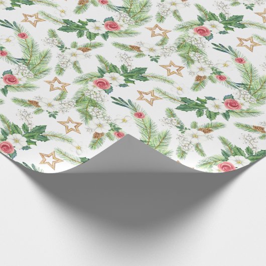Filiale Mistletoe Geschenkpapier (Ecke)