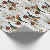 Filiale Vintag  Geschenkpapier (Ecke)