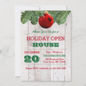 Filiale von Weißholz und Kiefernholz - Einladung (Vorderseite)