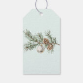 Filiale Weihnachtsbaumkirche Cones Geschenkanhänger (Rückseite)