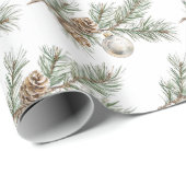 Filiale Weihnachtsbaumkirche Cones Geschenkpapier (Rolleneckpunkt)