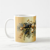Filialen von Christmas Garland Pine Cone Kaffeetasse (Links)