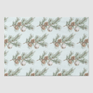 Filialverzierung der Filiale "Pine Cones" Seidenpapier