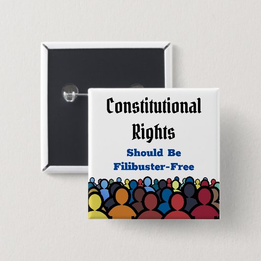 Filibuster Free Button (Vorne & Hinten)