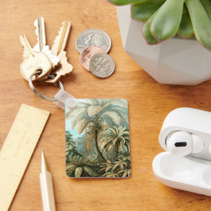 Filicinae von Ernst Haeckel, alte Farnpflanzen Schlüsselanhänger