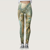 Filicinae von Ernst Haeckel, Vintage französische Leggings (Vorderseite)