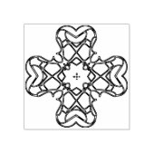 filigrane Cross Art Briefmarke Gummistempel (Prägung)