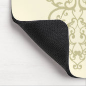 filigrane gelb mousepad (Ecke)