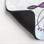 Filigrane Libelle Mousepad (Ecke)