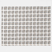 Filigrane Muster Fleecedecke (Vorderseite (Horizontal))